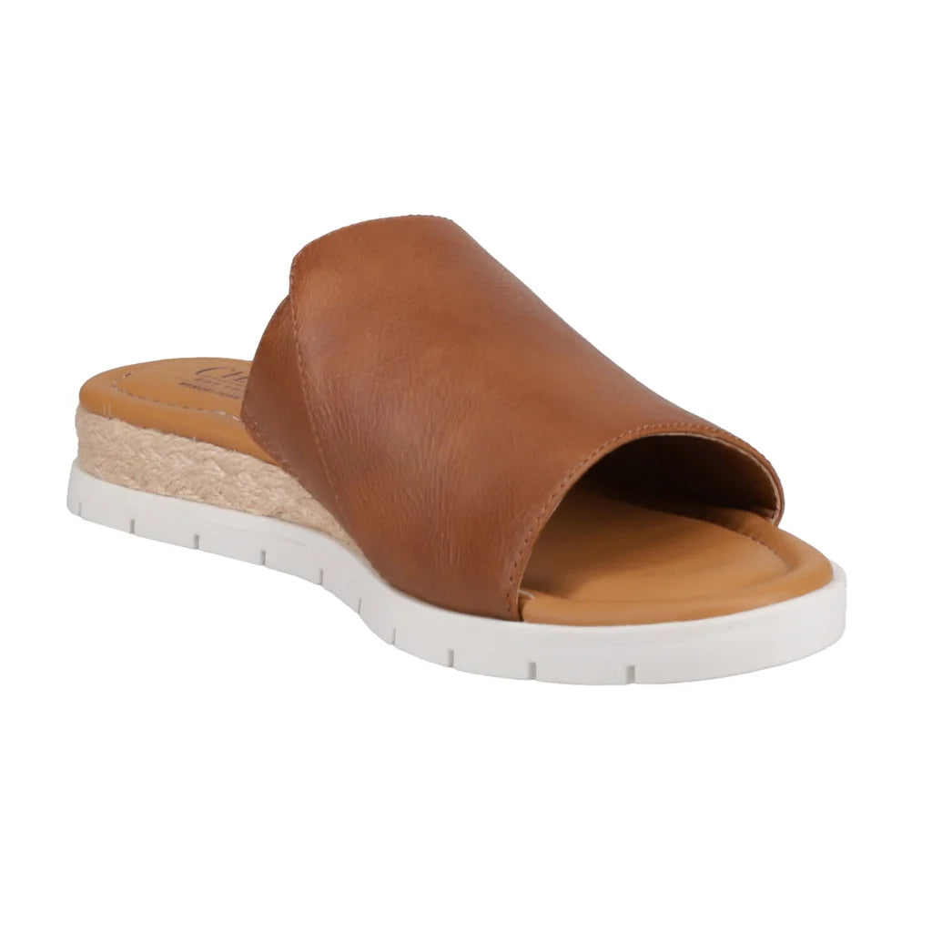 Chaps Women's Sandal, Tan